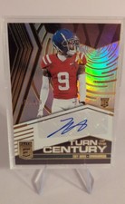2025 Panini Donruss Elite - Turn of the Century Trey Amos Orange/199 (AU, RC)