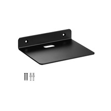 YUjieSTC Small Floating Shelf 6 Inch, Black 6 inch floating shelf,
