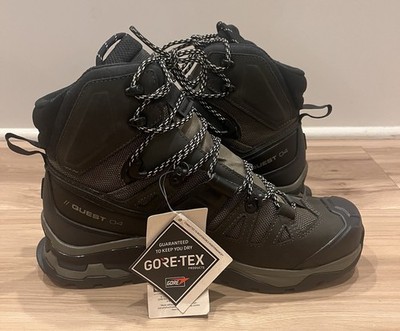 Salomon X Ultra 4 Mid GORE-TEX GTX Hiking Boots Men s Size 8 Black New