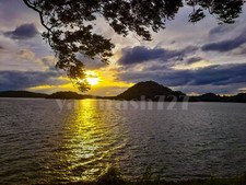 Digital Image Picture Photo Wallpaper Background Lake Skyview Sunset Desktop Art