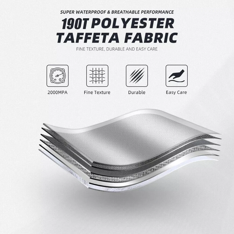 Protector de cubierta impermeable para todo tipo de clima al aire libre para Chevy C/K 1500 2500 Foto 2 de 4