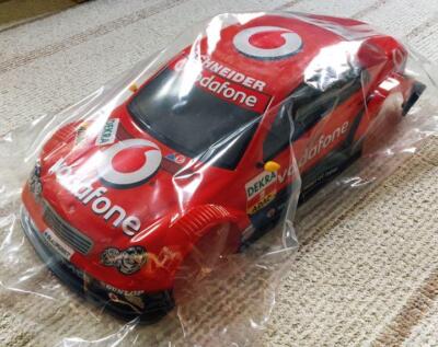 AMG メルセデス 2002 Vodafone Tamiya 1/10 RC Car Rare Body Vodafone AMG Mercedes C-Class