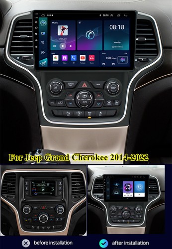 10.1'' Android 12 Car Stereo Radio GPS Navi For Jeep Grand Cherokee 2014-2022 - Picture 14 of 24