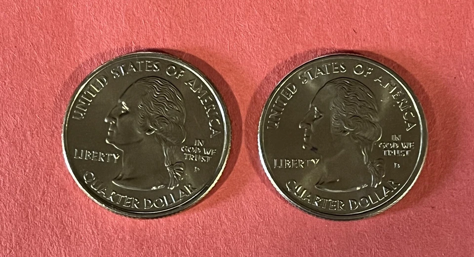 (4) 2001 P&D State Quarters, (2-Vermont & 2-Rhode Island). - Image 3 of 4