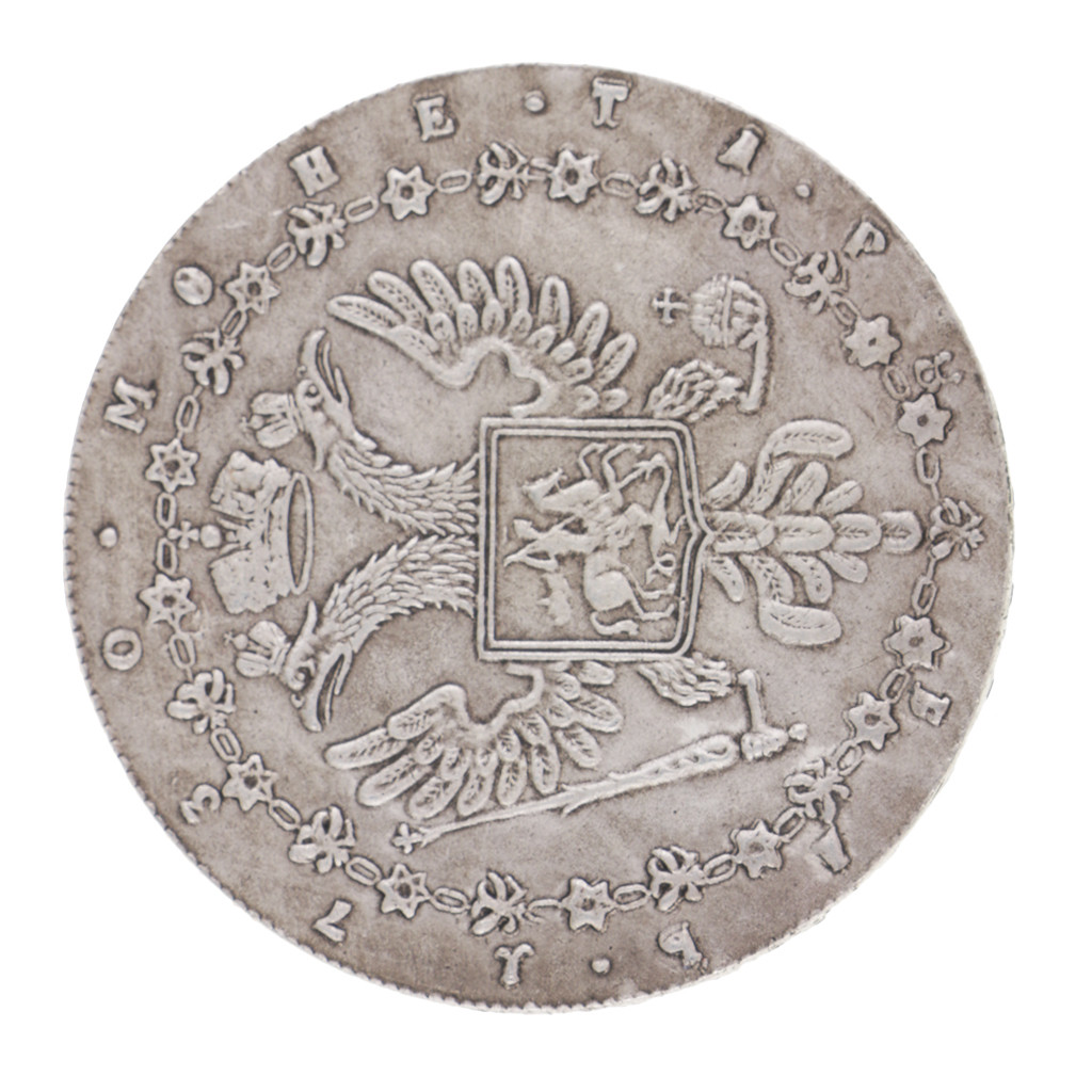 1835 Deutsche Historische Münze – Handgeschnitztes Vintage-Sammlerstück Aus Messing Mit Silberplattierung