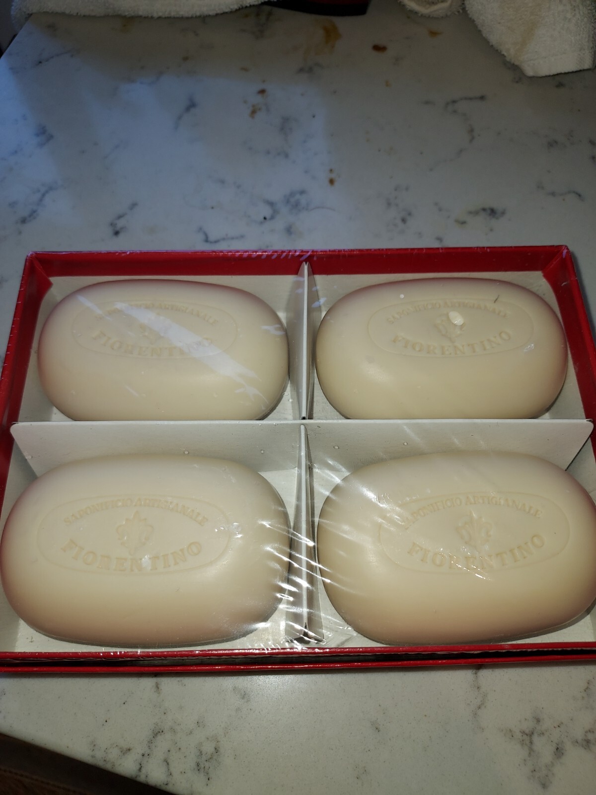 Saponificio Artigianale Fiorentino 4 Handmade Florentine Soaps Set 4 X