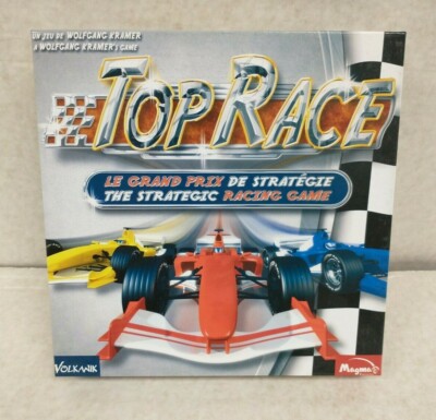 Top Race The Strategic Racing Game boxed game (Magma/Volkanik 2008) unplayed