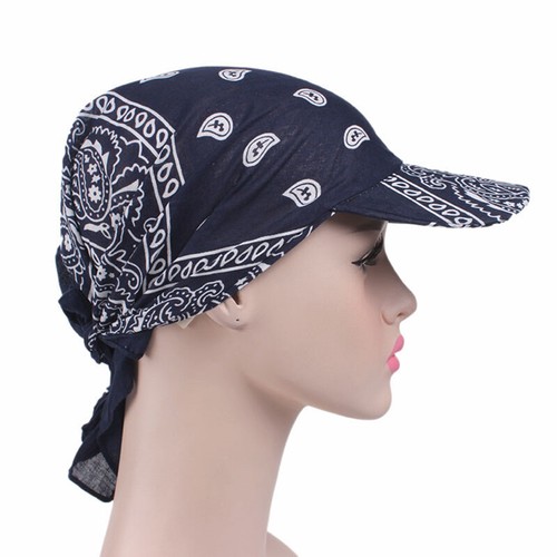 Le donne musulmane Turbante Chemio Cancro Cap Perdita di Capelli Fascia  Bandana Cappello Sciarpa fa | eBay