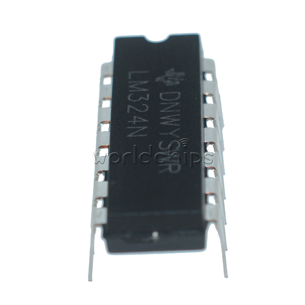 10pcs LM324N LM324 DIP-14 TI Low Power Quad Op-Amp IC NEW