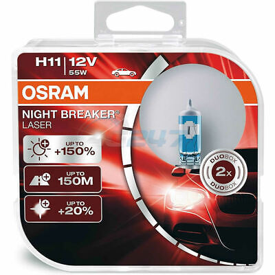 OSRAM Cool Blue® Intense H7, 100% more brightness, up to 5,000 K, halogen  headlight lamp, LED look, folding box (1 bulb)