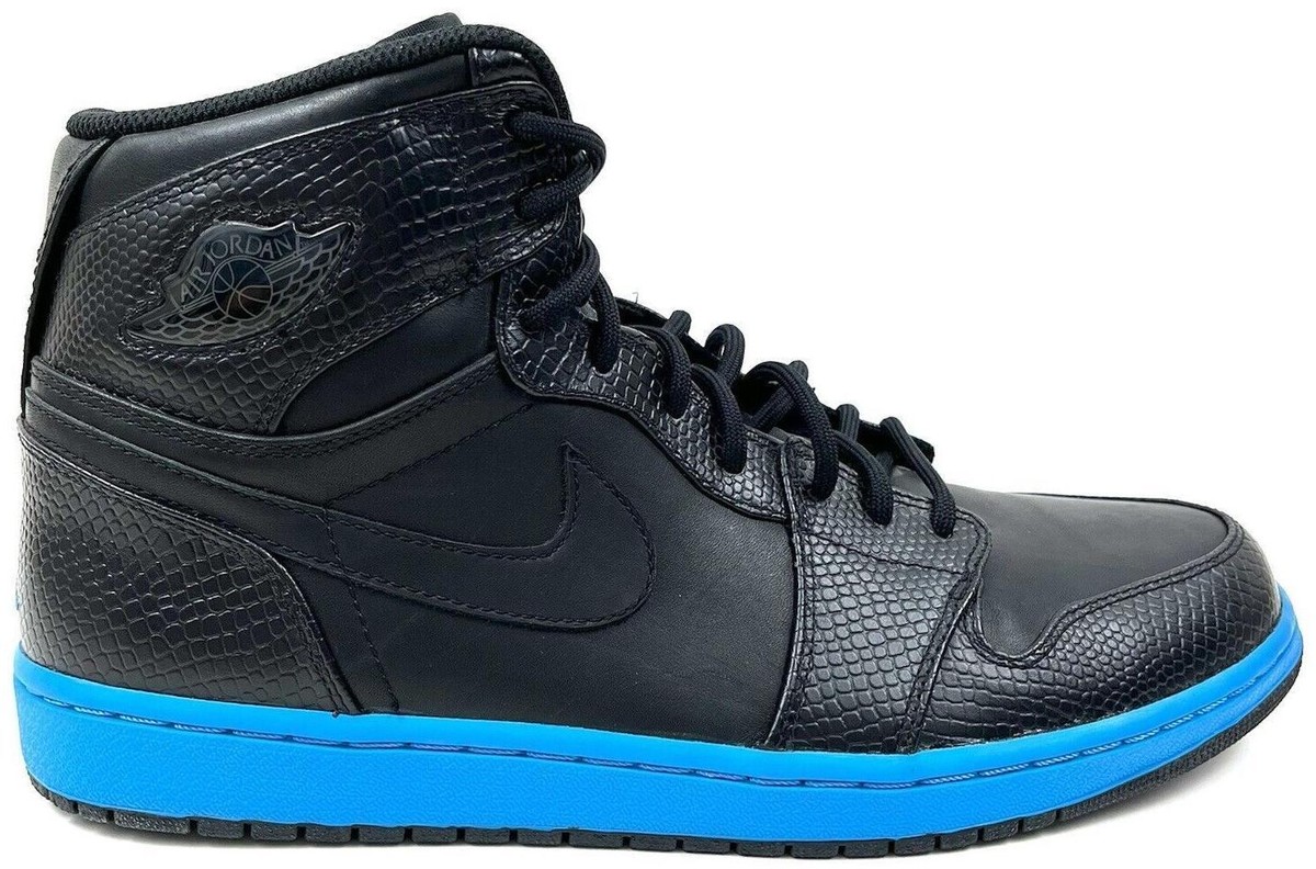 NIKE ナイキ AIR JORDAN 1 HI STRAP PREMIER エアジョーダン1 レトロ ハイ ストラップ 375352-001 スニーカー サイズ 29㎝ ブラック/ブルー Jordan 1 Hi Strap Premier Orion Blue for Sale | Authenticity