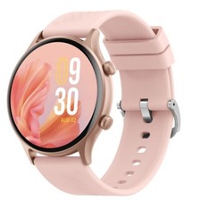 Pink Smart Watch Bluetooth, Oxygen Blood Heart Rate Monitor for iOS Android