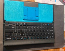 Logitech Bluetooth Tablet Keyboard model YR0034 With The Case