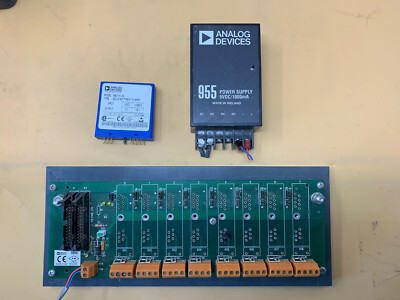 Analog Devices 955 PS, 5B37 Module, And 5B08 8 Channel Board