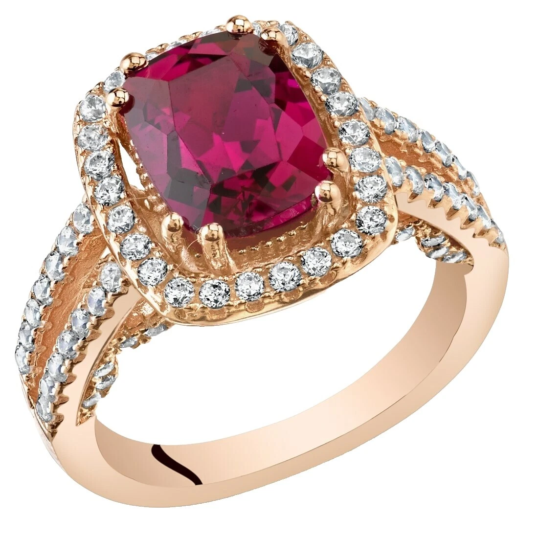 5 Ring Ruby Fashion Rings