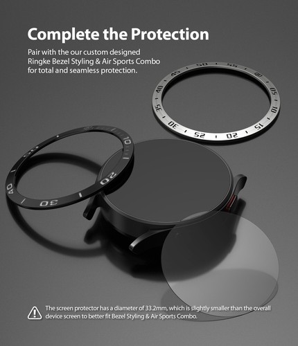 Samsung Galaxy Watch 5 / 4 40mm Ringke Verre Trempé Protecteur d'écran - Photo 15 sur 31