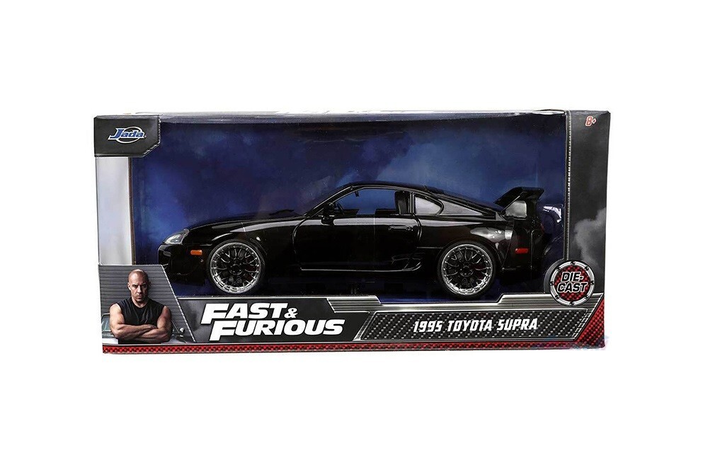 1995 Fast And Furious Brian's Toyota Supra, JADA Diecast Toy Car