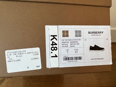 Burberry Low Top Sneakers Leather, Suede and Vintage Check Burberry Low Top Sneakers Leather, Suede and Vintage Check