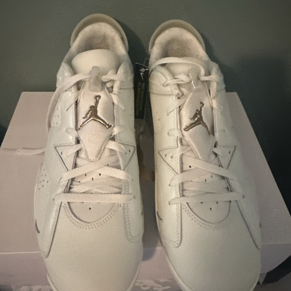 Air Jordan 6 ホワイトレザーシューズ　27.5 Size 15 - Air Jordan 6 Low Lunar New Year for sale online | eBay