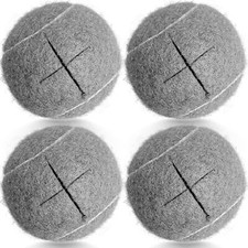 4 Pack Universal Precut Walker Tennis Balls Legs for Furniture Legs Floor