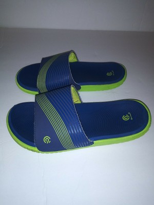 blue champion sandals
