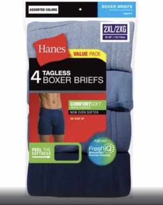 Property of Joyce with Hearts Hanes Heather Grey Boxer Brief Underwear Property of Joyce with Hearts Hanes Heather Grey Boxer Brief Underwear