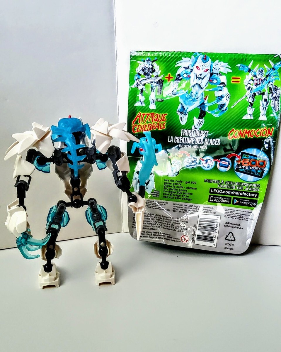 100% Complete & Retired Lego Hero Factory Frost Beast (44011) with