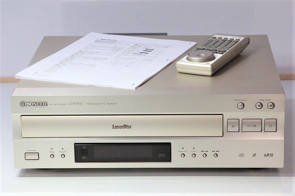 完動品　Pioneer パイオニアLDプレーヤー　CLD-R5 Amazon | パイオニア LDプレーヤー CLD-R5 リモコン付き 一週間