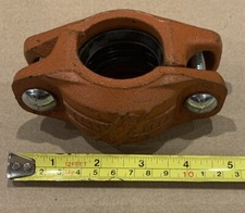 1-1/2" Victaulic Style Zero-Flex 07 Orange Rigid Coupling 483