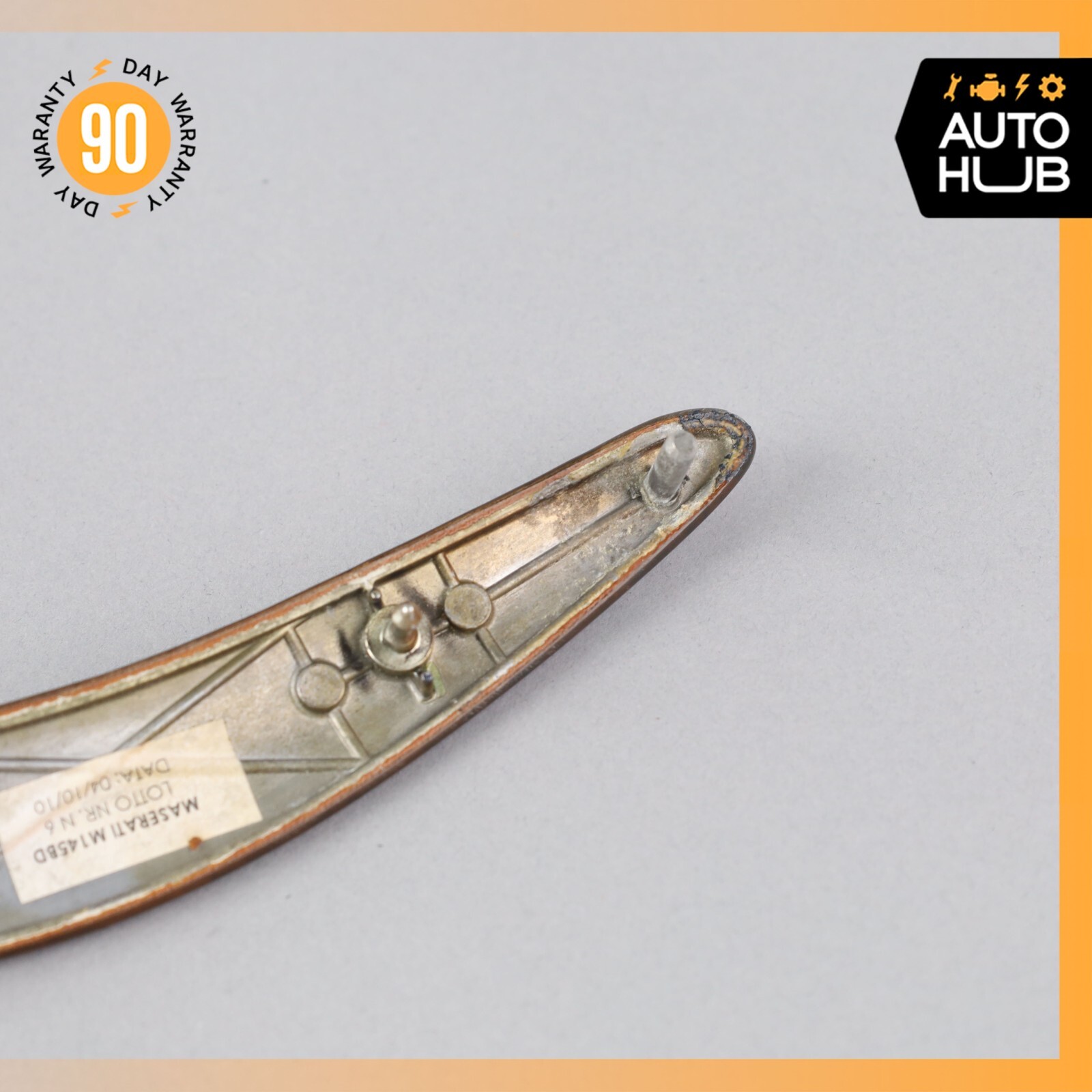 10-19 Maserati GranTurismo M145 Rear Left Driver Side Door Panel Trim Wood OEM