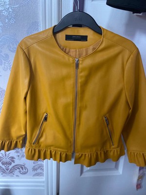 frill jacket zara