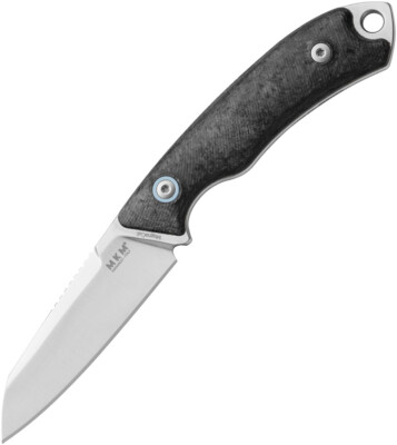 New MKM-Maniago Knife Makers Pocket Tango 2 Fixed Blade CF MK PT2-CF