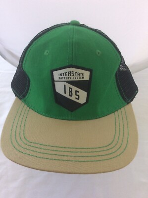Interstate Battery System Trucker Baseball Hat Snap Back Box 1