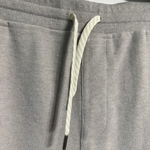 Beause Pants Size XXL Heather Gray Daily Pants Jogger Ribbed Drawstring Pockets - Picture 9 of 14