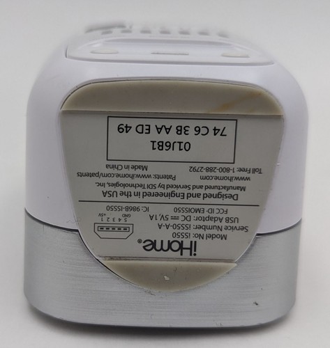 iHome Control 5-in-1 SmartMonitor Model iSS50 Homekit Compatible WiFi w/ Charger - Picture 12 of 13