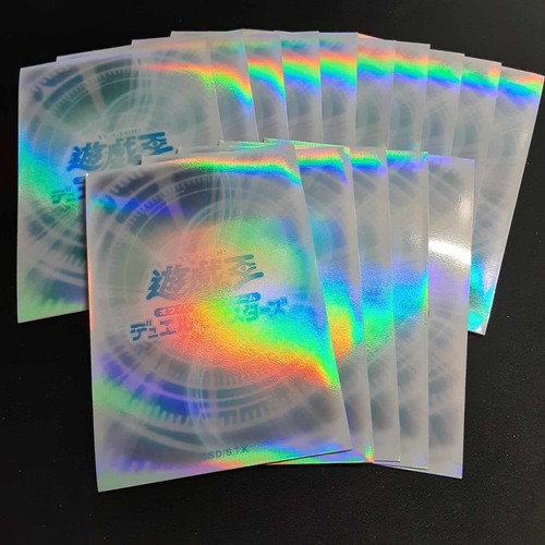 YuGiOh 15ct. Synchro Summon Silver Backs OCG Card Protectors Sleeves