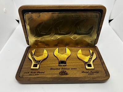 MAC Tools Limited - 24K Gold Plated - 3 Piece Crowfoot Set | eBay