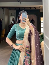 Choli Lehenga Party Indian Designer Wedding Bollywood Lengha Pakistani Bridal