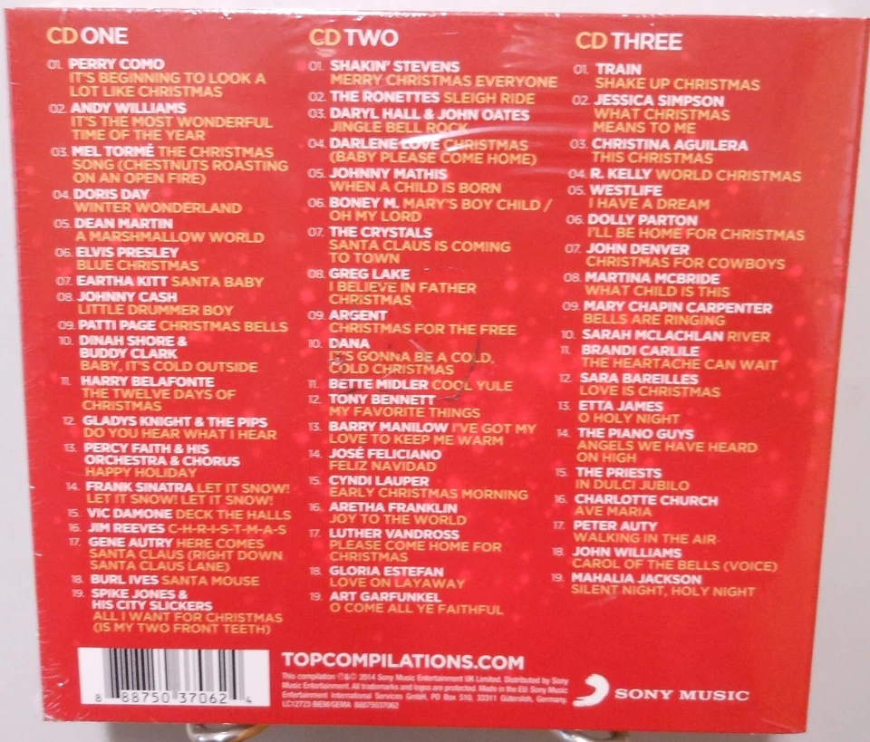 Weihnachten XMas Wonderland Die große 3-CD-Box mit 57 Christmas Classics #T1122 - Bild 2 von 3