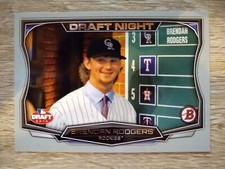 2015 Bowman Draft Night DN-1 Brendan Rodgers Rockies