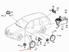 MERCEDES-BENZ E W212 Vordertürlautsprecher A2048202102 NEU ORIGINAL MERCEDES-BENZ E W212 Vordertürlautsprecher A2048202102 NEU ORIGINAL