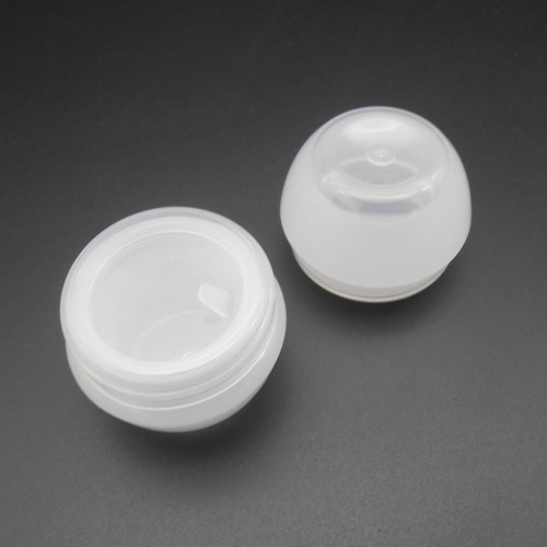 1Pc 10g Empty Translucent Mushroom Cream Box Container Salve Gels Body lotion PP - Picture 10 of 12