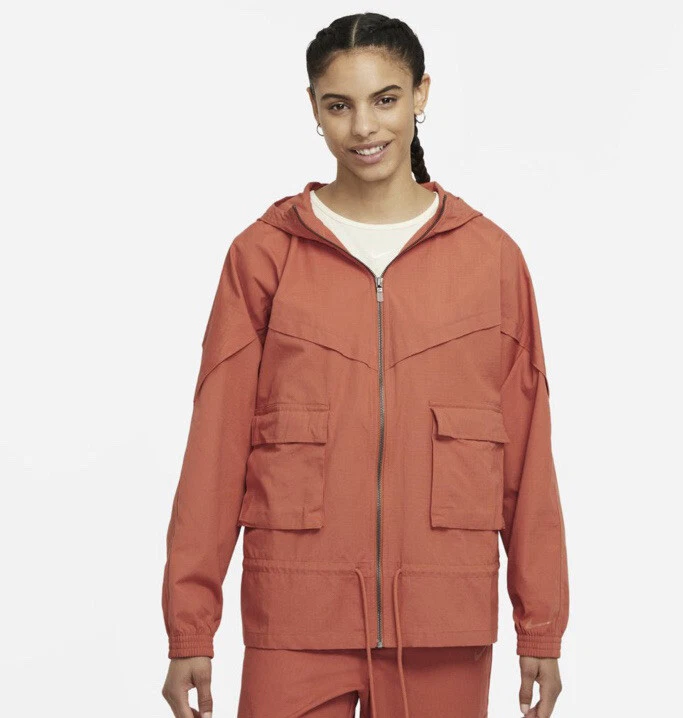 nike clash hood jacket womens