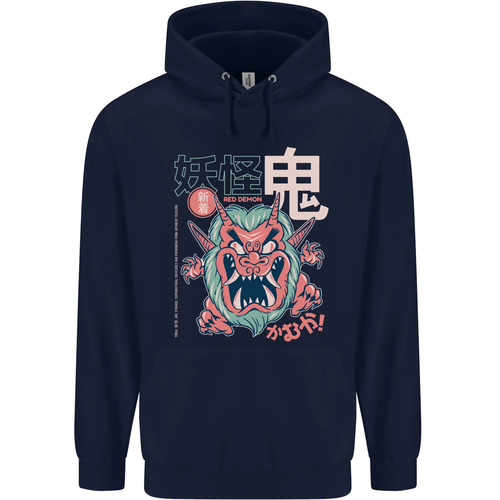 Oni Yokai Japonés Rojo Demonio Hombre Sudadera - Imagen 31 de 112