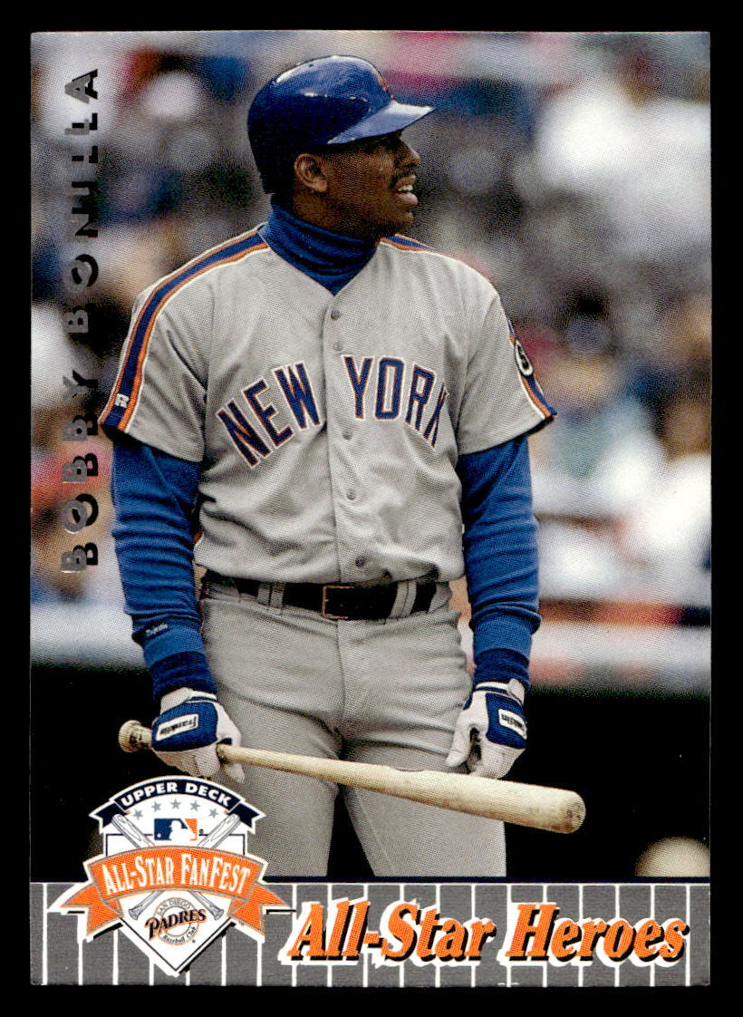 1992  Upper Deck All-Star FanFest #15 Bobby Bonilla New York Mets