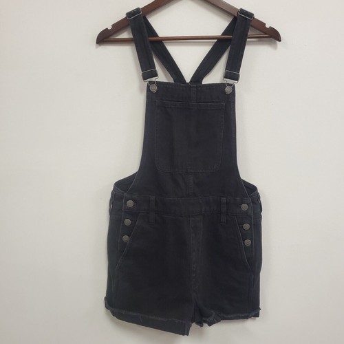 Madewell Womens Adirondack Short Overalls Size S Oversized Utility Grunge NWT