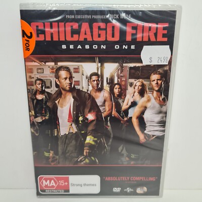 Chicago Fire DVD New Sealed Complete Season One 1 Drama Firefighters 