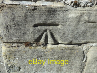 Photo 6x4 OS Cut Benchmark, Grosvenor Terrace, Halifax This can be found  c2018