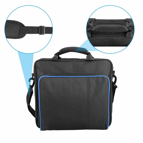 Travel Storage Carry Case Pouch Shoulder Bag for Sony PlayStation4 PS4 Pro/Slim - Picture 3 of 9