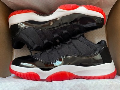 Size 10 - Air Jordan 11 Retro Low 2025 Bred - SNKRS App, 100% DS & AUTHENTIC
